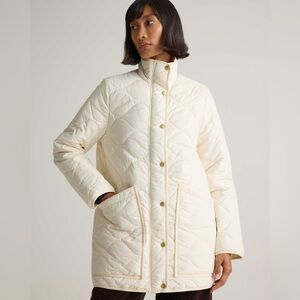 Quince Featherless Quilted Long Puffer Jacket